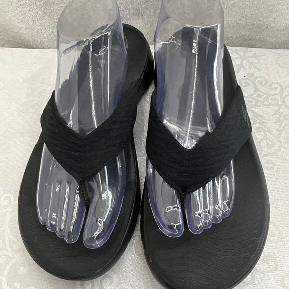 Skechers Women's Size 9 Relaxed Fit Thong Sandals #141404 - Picture 2 of 6